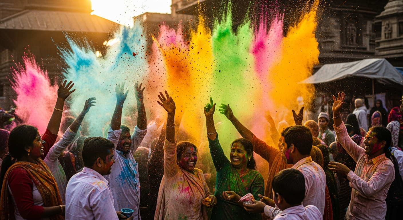 Holi AI Art: Viral Photo Prompts & Ideas