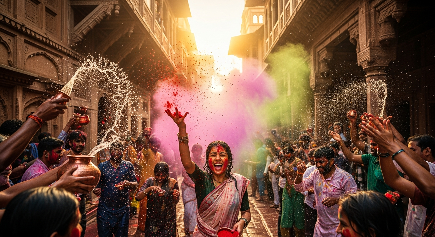 Braj Holi 2026: Gemini AI Prompts for Photos