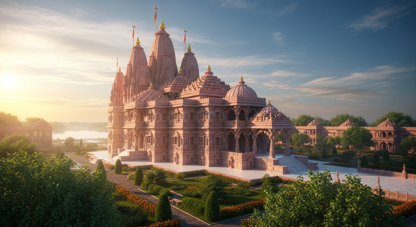 Ayodhya Ram Mandir AI Art: Gemini Prompts & Edits