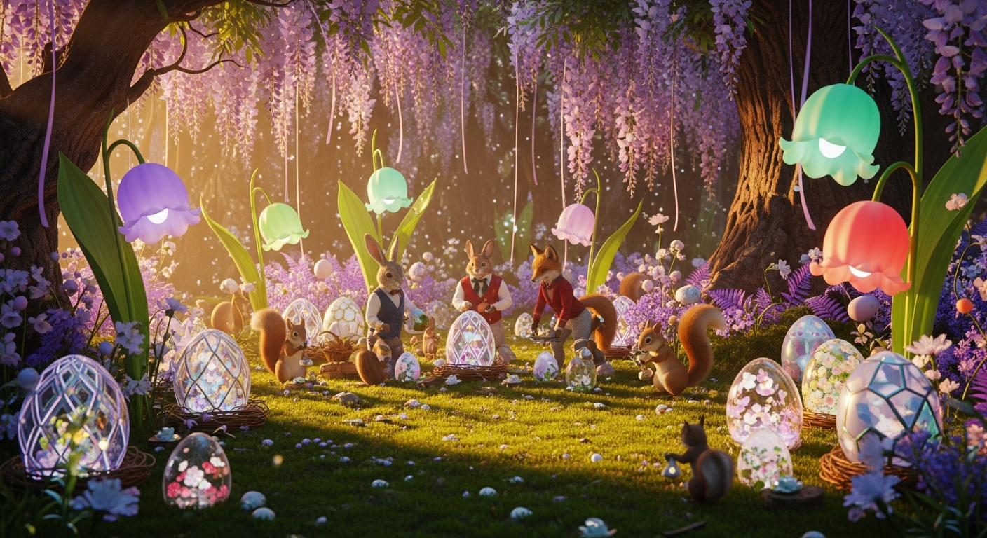 Whimsical Easter 2026 Midjourney Prompts