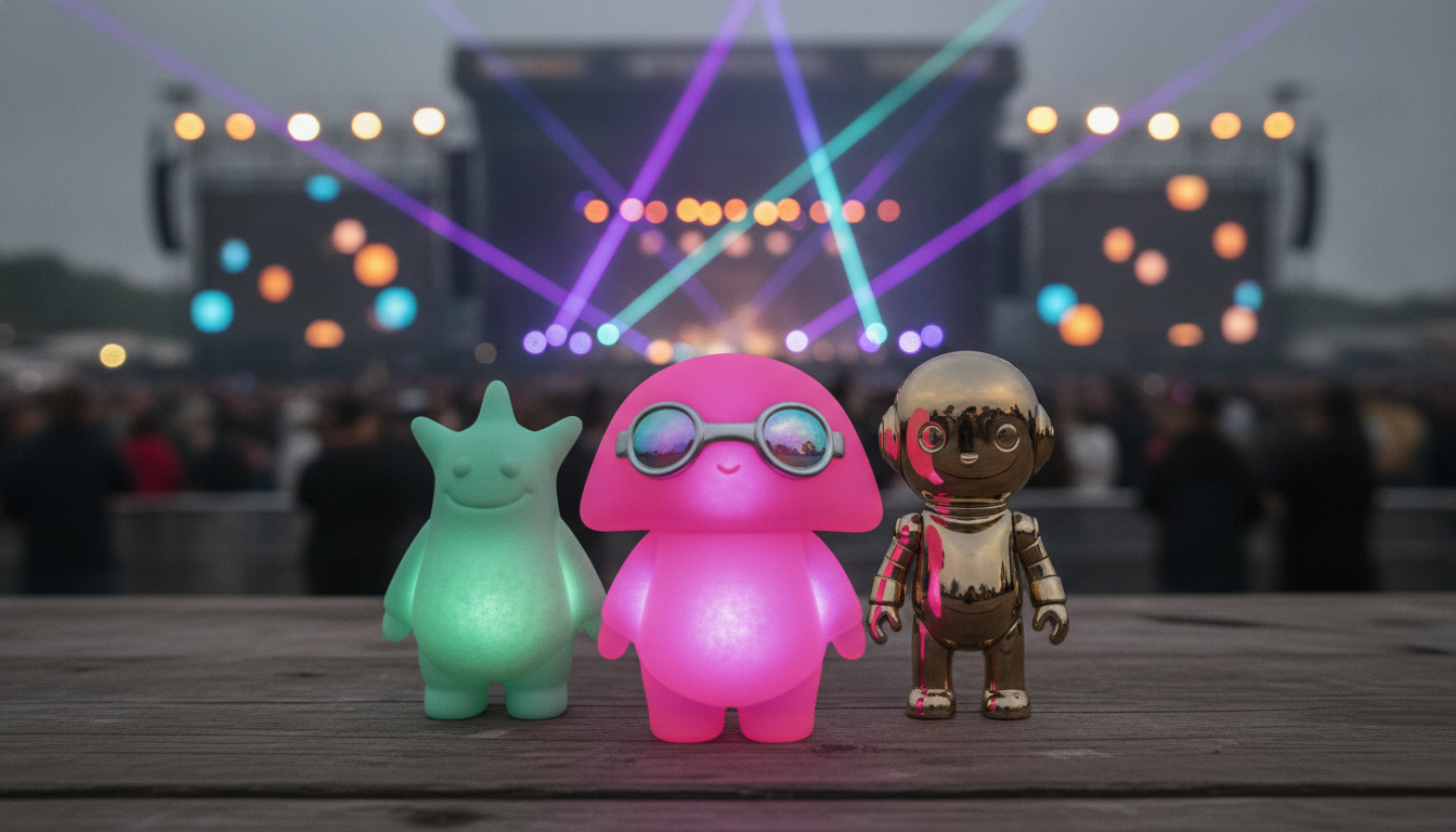 Gemini Prompts for 3D Vinyl Toys: Festival Edition