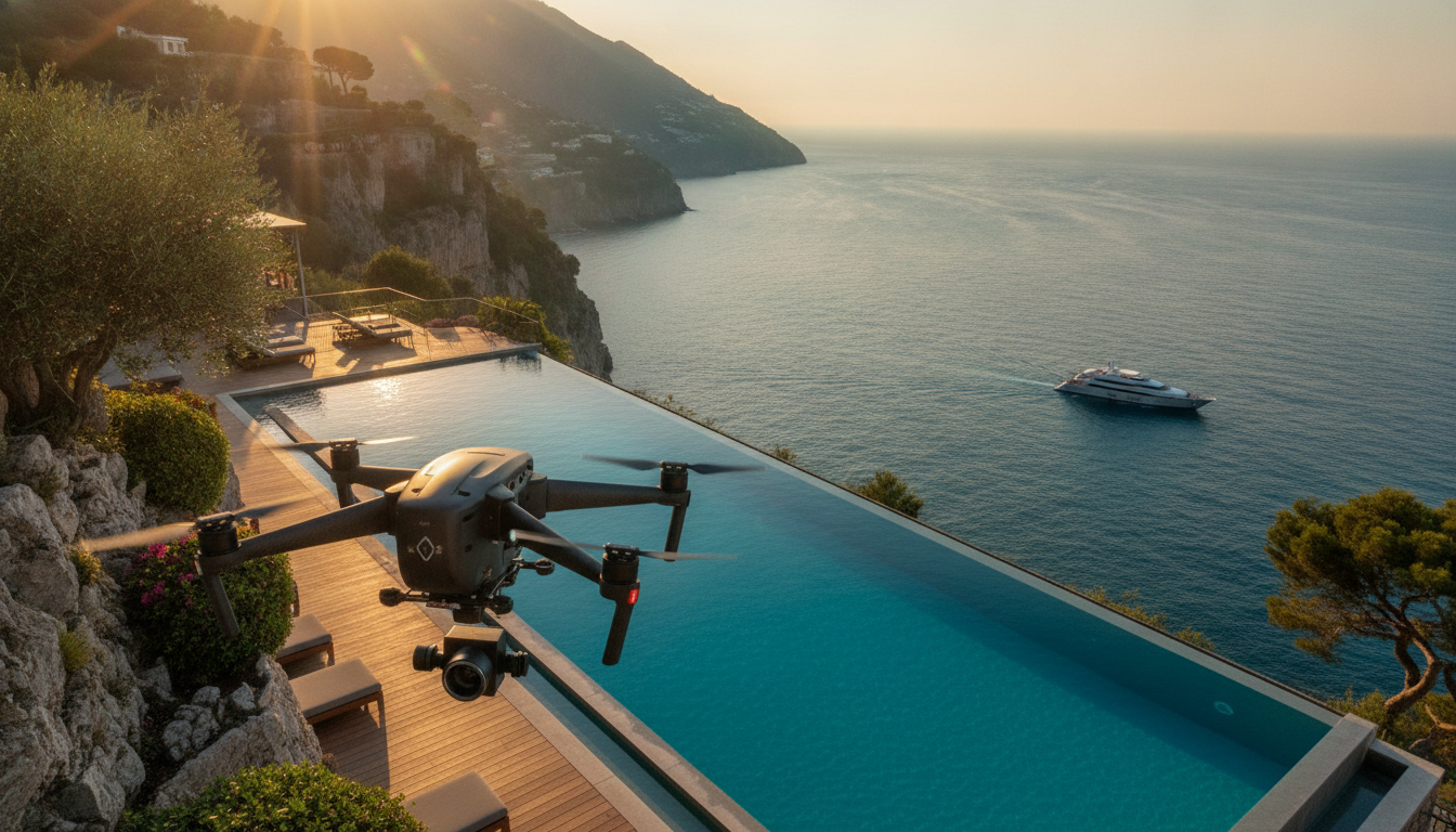 12 Google Veo Prompts for Luxury Drone Tours